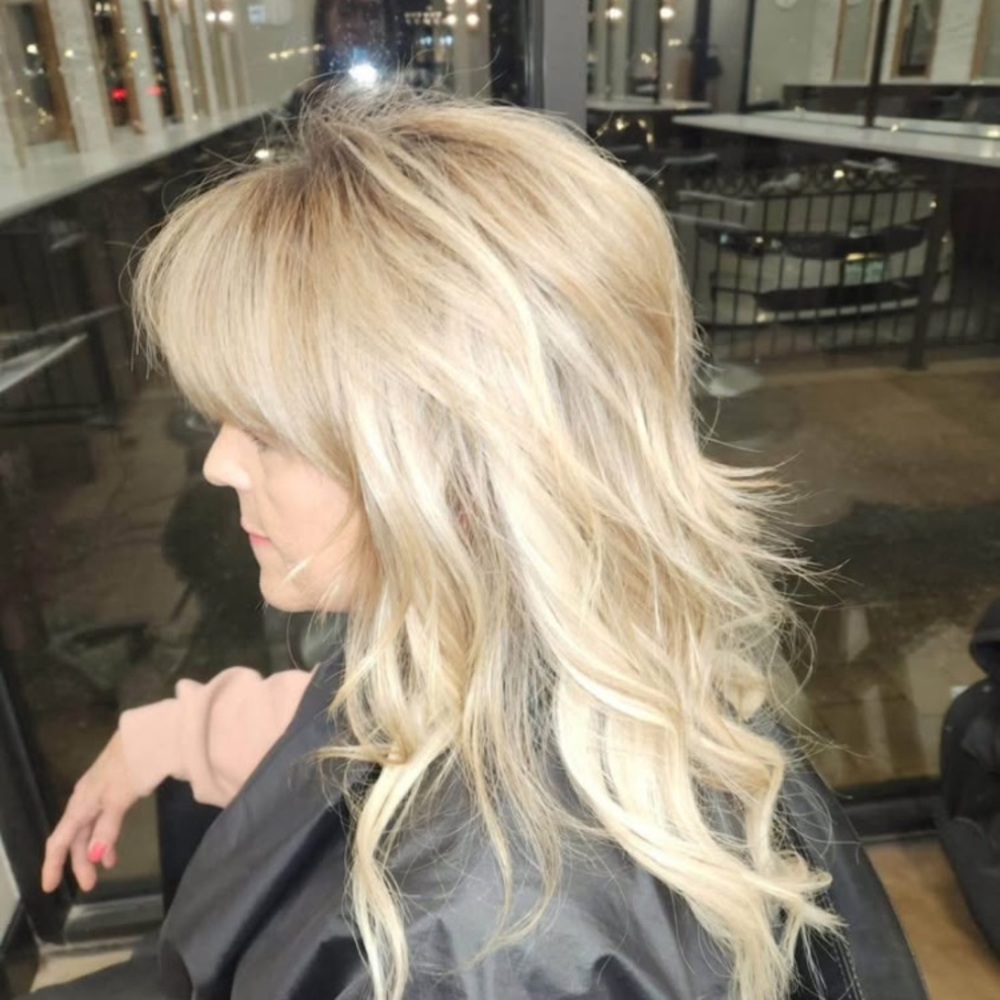 Harper Cream Wigs & Extensions with Natural Waves